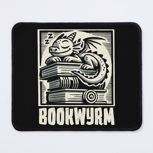 Item preview, I'm a Bookwyrm Cute Dragon Reading Books designed and sold by Victor Shadehorn.