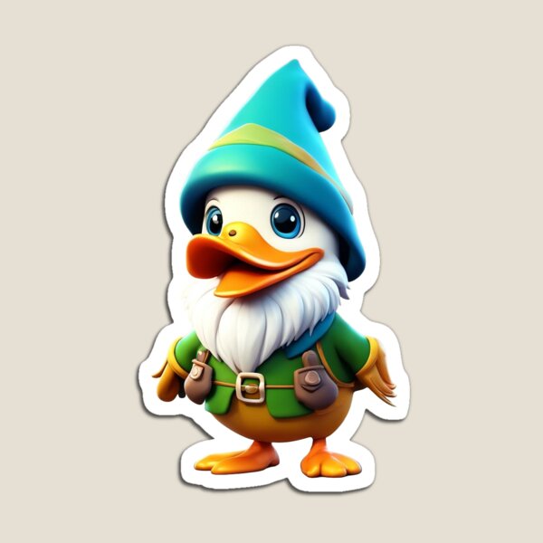 Item preview, Quacky the Gnome designed and sold by backseatmedia.