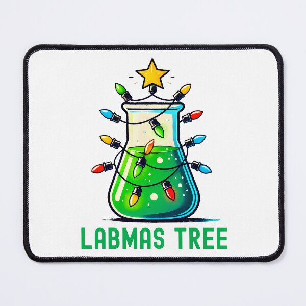 Item preview, Labmas Tree | STEM Christmas | Science Christmas | Laboratory Christmas | Geeky Christmas | Christmas Science designed and sold by jadedscientist.