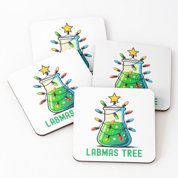 Item preview, Labmas Tree | STEM Christmas | Science Christmas | Laboratory Christmas | Geeky Christmas | Christmas Science designed and sold by jadedscientist.