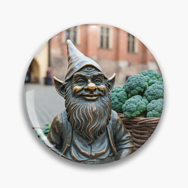 Item preview, Thinking of Wroclaw - Gnome Selling Vegetables designed and sold by Purrfecta.
