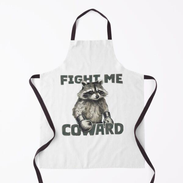 Item preview, Raccoon Fight Me Coward designed and sold by yessydora.