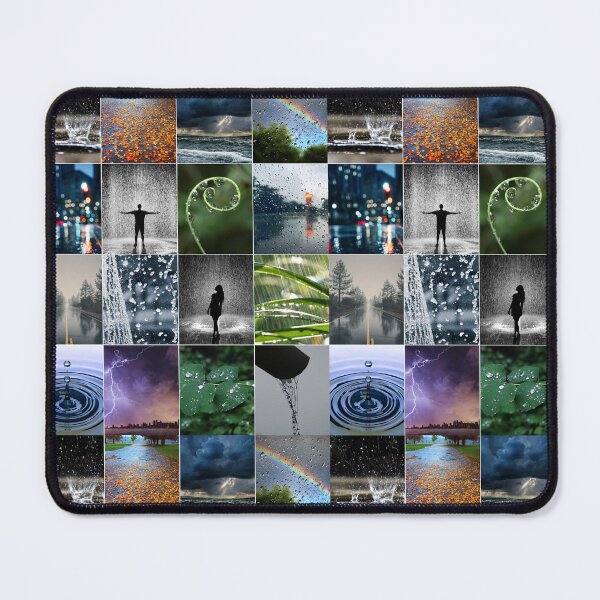 Item preview, Rain Photos Collage designed and sold by ColorfulPrints.