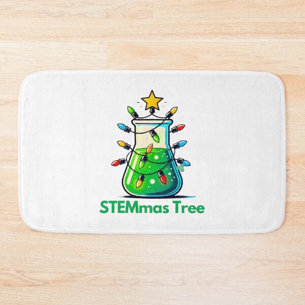 Item preview, STEMmas Tree | STEM Christmas | Science Christmas | Laboratory Christmas | Geeky Christmas | Christmas Science designed and sold by jadedscientist.