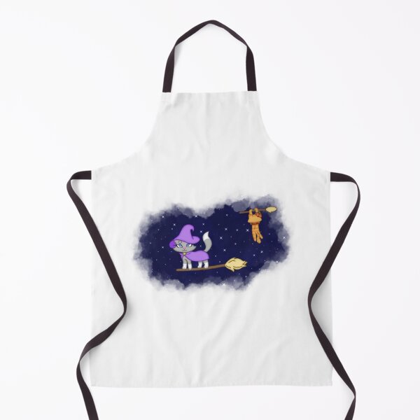 Item preview, Witch Kitty with Jacky in the Night designed and sold by KittiDreamz.