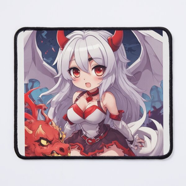 Item preview, Anime Girl And Her Dragon designed and sold by KnottyToons.