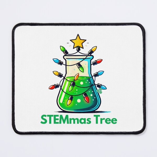 Item preview, STEMmas Tree | STEM Christmas | Science Christmas | Laboratory Christmas | Geeky Christmas | Christmas Science designed and sold by jadedscientist.