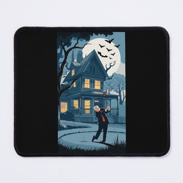 Item preview, Trump playing golf Haunted House designed and sold by PerkyParakeet.