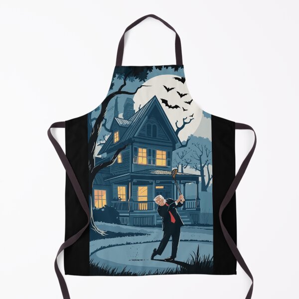 Item preview, Trump playing golf Haunted House designed and sold by PerkyParakeet.