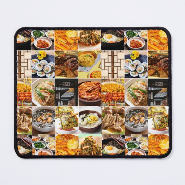 Item preview, Korean Food Lovers Collage designed and sold by ColorfulPrints.