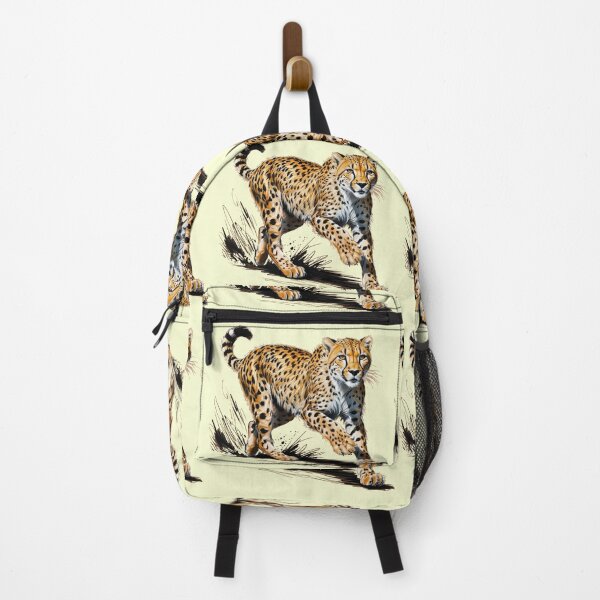 Item preview, A cheetah is running across a field designed and sold by PWDigitalArt.
