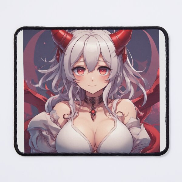 Item preview, Sexy Devil Anime Chick with Huge Boobs designed and sold by KnottyToons.