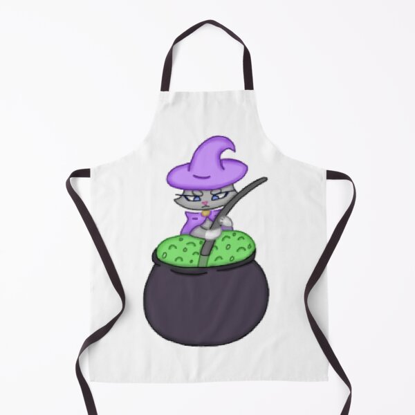 Item preview, Witch Kitty Brewing a Potion designed and sold by KittiDreamz.