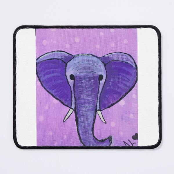 Item preview, Purple Elephant designed and sold by PharmChickCraft.
