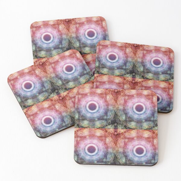 Item preview, Tesseract Visionary Geometric Art designed and sold by Creative Mystic Art by Rebecca Lemke .