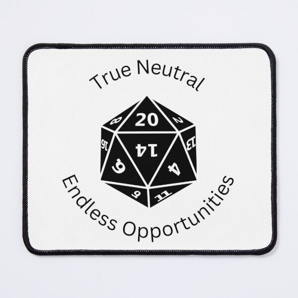 Item preview, True Neutral Alignment designed and sold by VocalPhoenix.