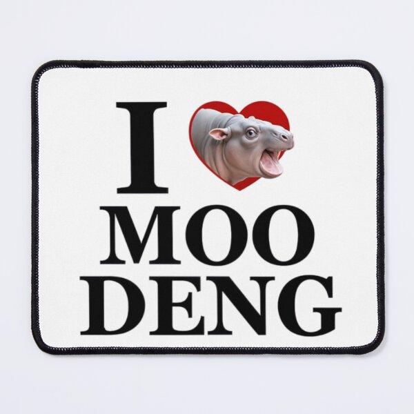 Item preview, I love Moo Deng designed and sold by savecloth.