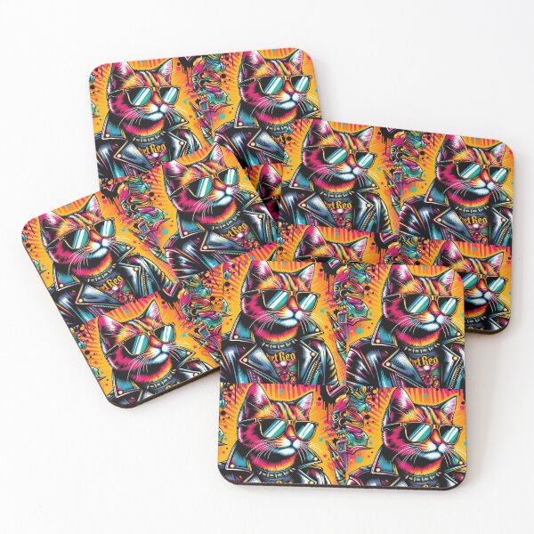 Item preview, punk rock cat designed and sold by showroom7.