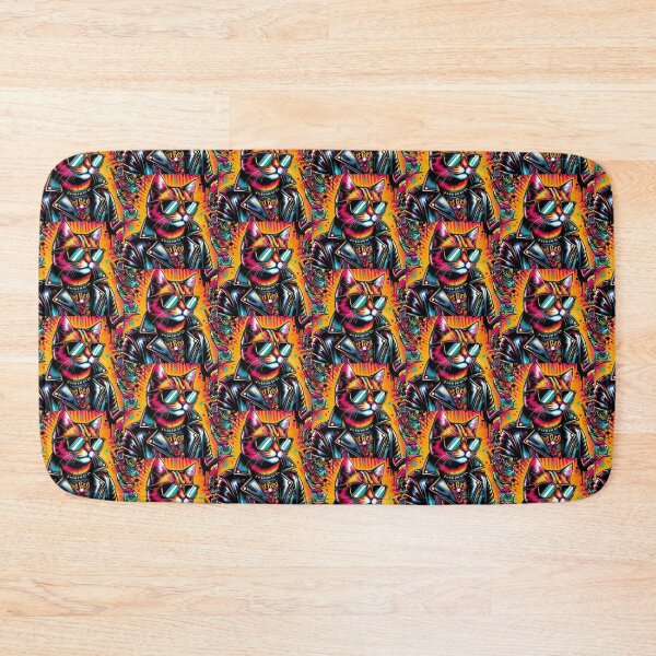 Item preview, punk rock cat designed and sold by showroom7.