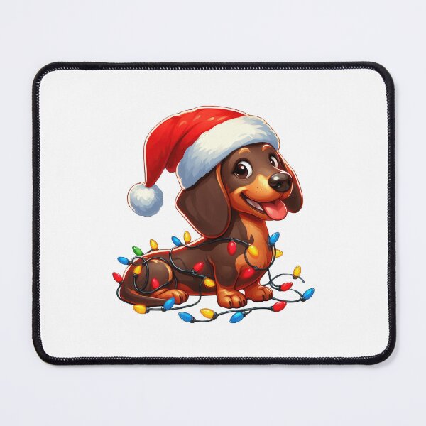 Item preview, Dachshund Dog Christmas designed and sold by doodIllustrate.