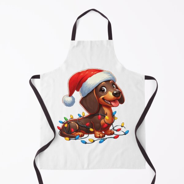 Item preview, Dachshund Dog Christmas designed and sold by doodIllustrate.