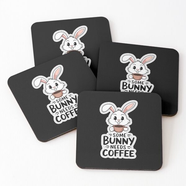 Item preview, Some Bunny Needs Coffee designed and sold by Peter Stawicki.