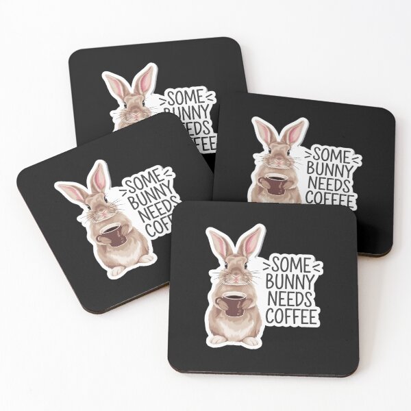 Item preview, Some Bunny Needs Coffee designed and sold by Peter Stawicki.