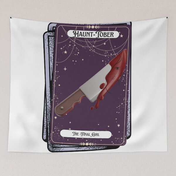 Item preview, Haunt-Tober: Final Girl designed and sold by WWandhorrifying.