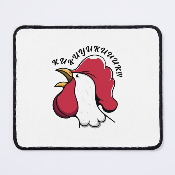 Item preview, Happy rooster crowing cartoon. designed and sold by stylegoose.