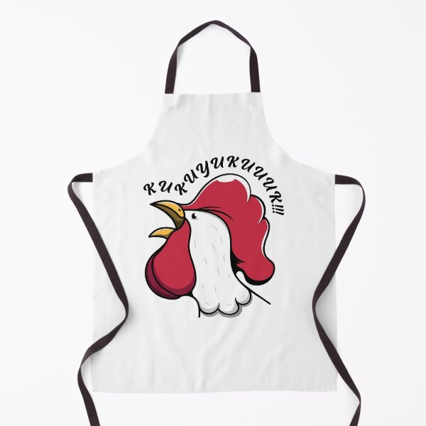 Item preview, Happy rooster crowing cartoon. designed and sold by stylegoose.