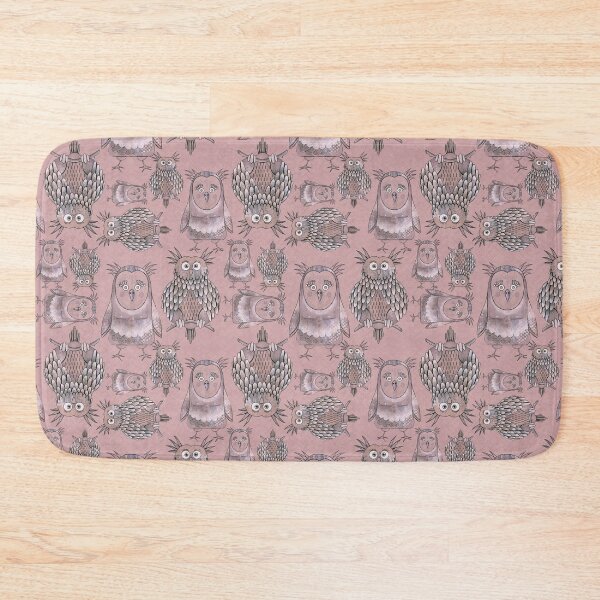 Item preview, Owl Be Right Birds [Salmon Pink] designed and sold by Carina Parry Studios.