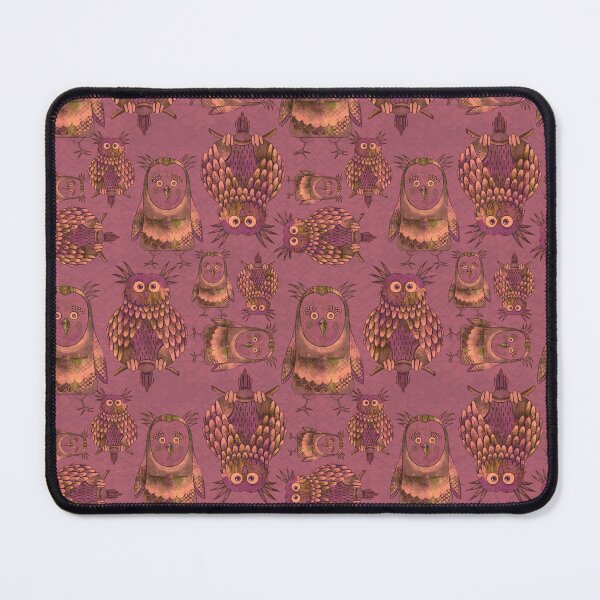 Item preview, Owl Be Right Birds [Copper Rose] designed and sold by Carina Parry Studios.