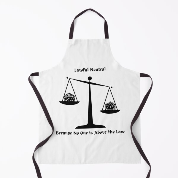 Item preview, Lawful Neutral Alignment designed and sold by VocalPhoenix.