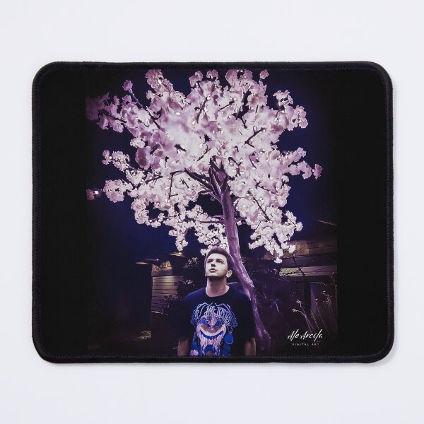 Item preview, Boy Under a Tree Illustration Purple designed and sold by thisisalearcila.
