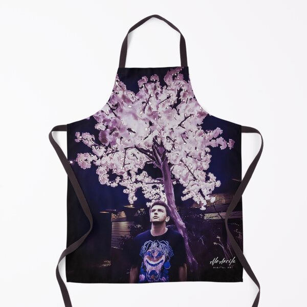 Item preview, Boy Under a Tree Illustration Purple designed and sold by thisisalearcila.