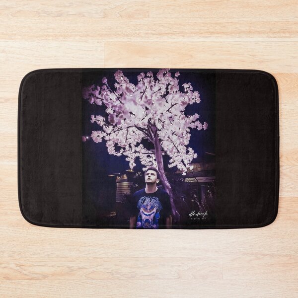 Item preview, Boy Under a Tree Illustration Purple designed and sold by thisisalearcila.
