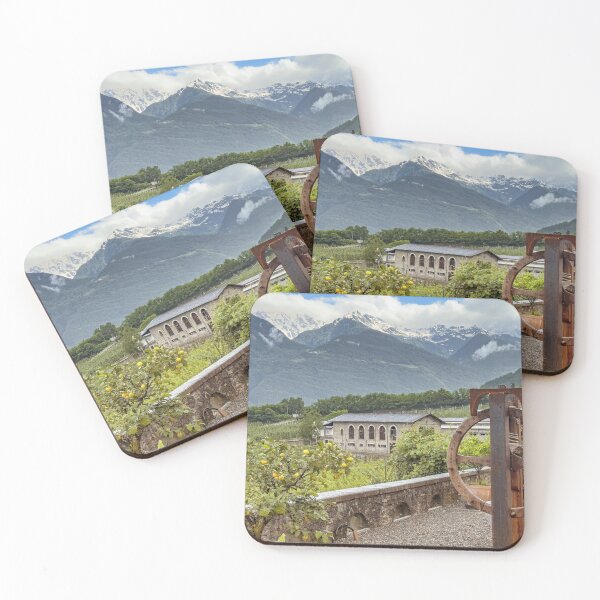 Item preview, View of the Alps from Triacca Wines La Gatta Estate designed and sold by TonyCrehan.