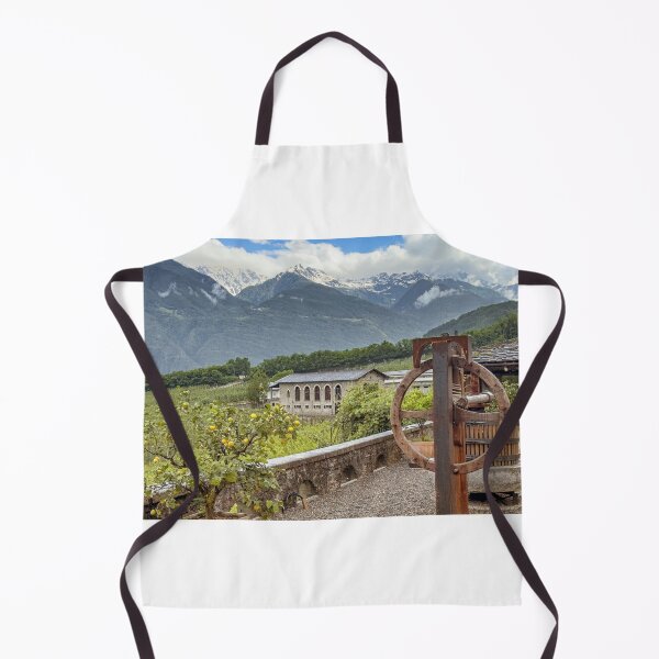 Item preview, View of the Alps from Triacca Wines La Gatta Estate designed and sold by TonyCrehan.