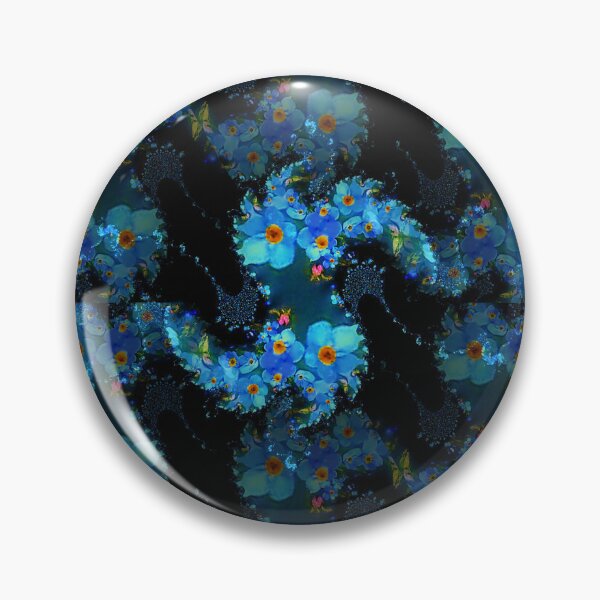 Item preview, Fractals of Forget-Me-Nots designed and sold by VespersEmporium.