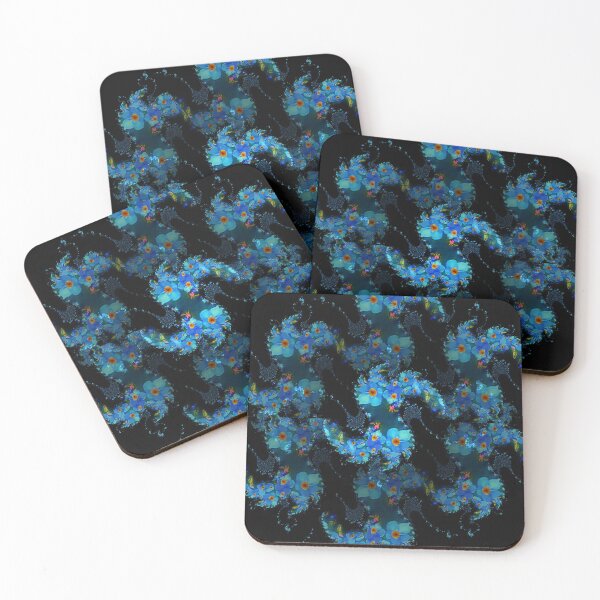 Item preview, Fractals of Forget-Me-Nots designed and sold by VespersEmporium.