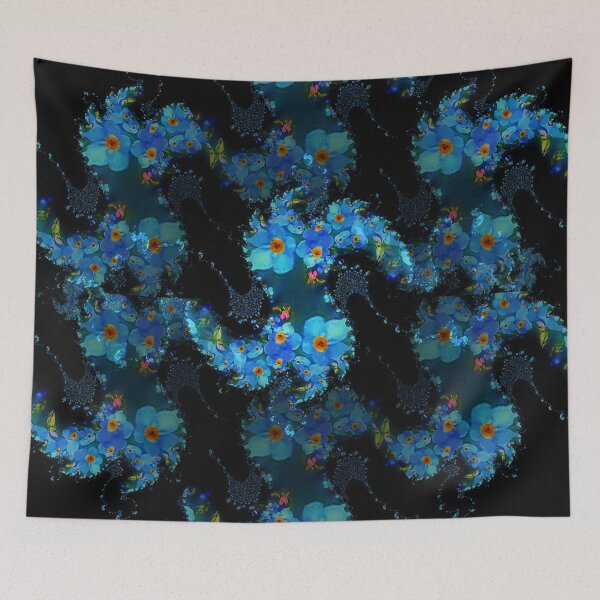 Item preview, Fractals of Forget-Me-Nots designed and sold by VespersEmporium.
