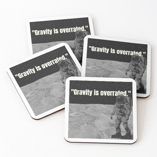 Item preview, "Gravity is overrated." designed and sold by RollingAz.