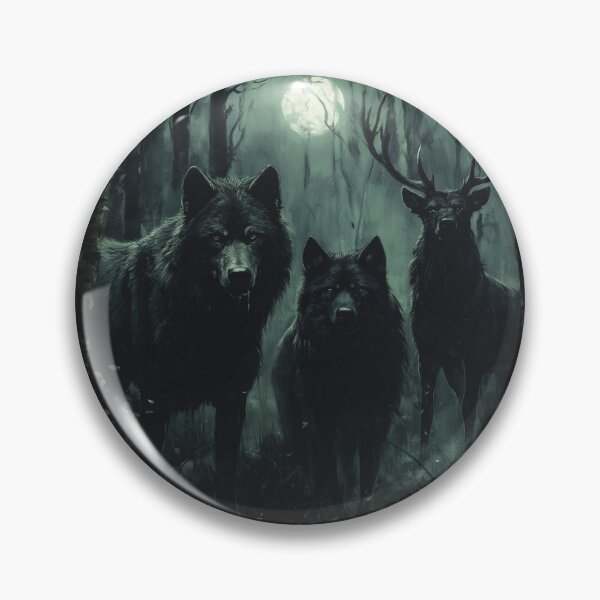Artikelvorschau, Moony, Tatze, Zinke entworfen und verkauft von CursedbyLilith.