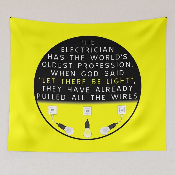 Item preview, Electrician designed and sold by ALF2023.