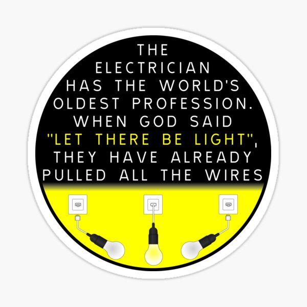 Item preview, Electrician designed and sold by ALF2023.