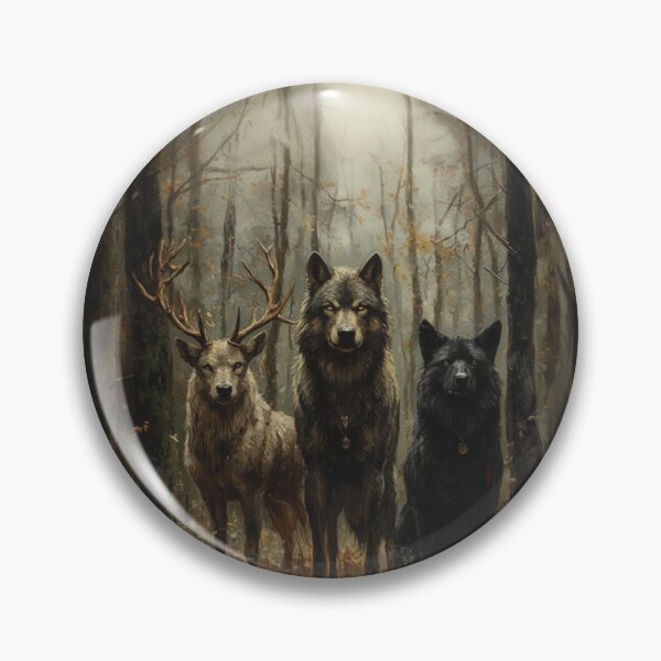 Artikelvorschau, Moony, Tatze, Zinke entworfen und verkauft von CursedbyLilith.