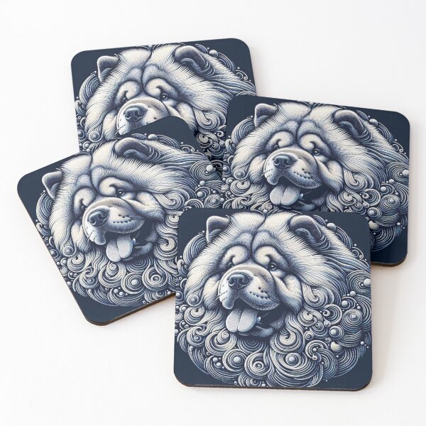 Item preview, Monochromatic Chow Chow designed and sold by Wags & Tails.