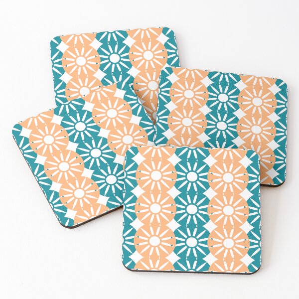 Item preview, Geometric abstract with circular seamless pattern  designed and sold by Sunakokookkook.