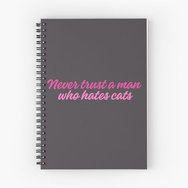 Item preview, Never trust a man who hates cats designed and sold by kylie-kd.