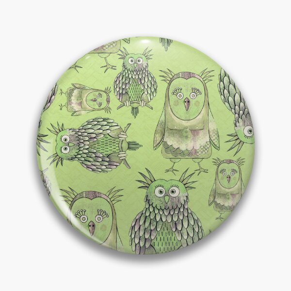 Item preview, Owl Be Right Birds [Light Sage] designed and sold by Carina Parry Studios.